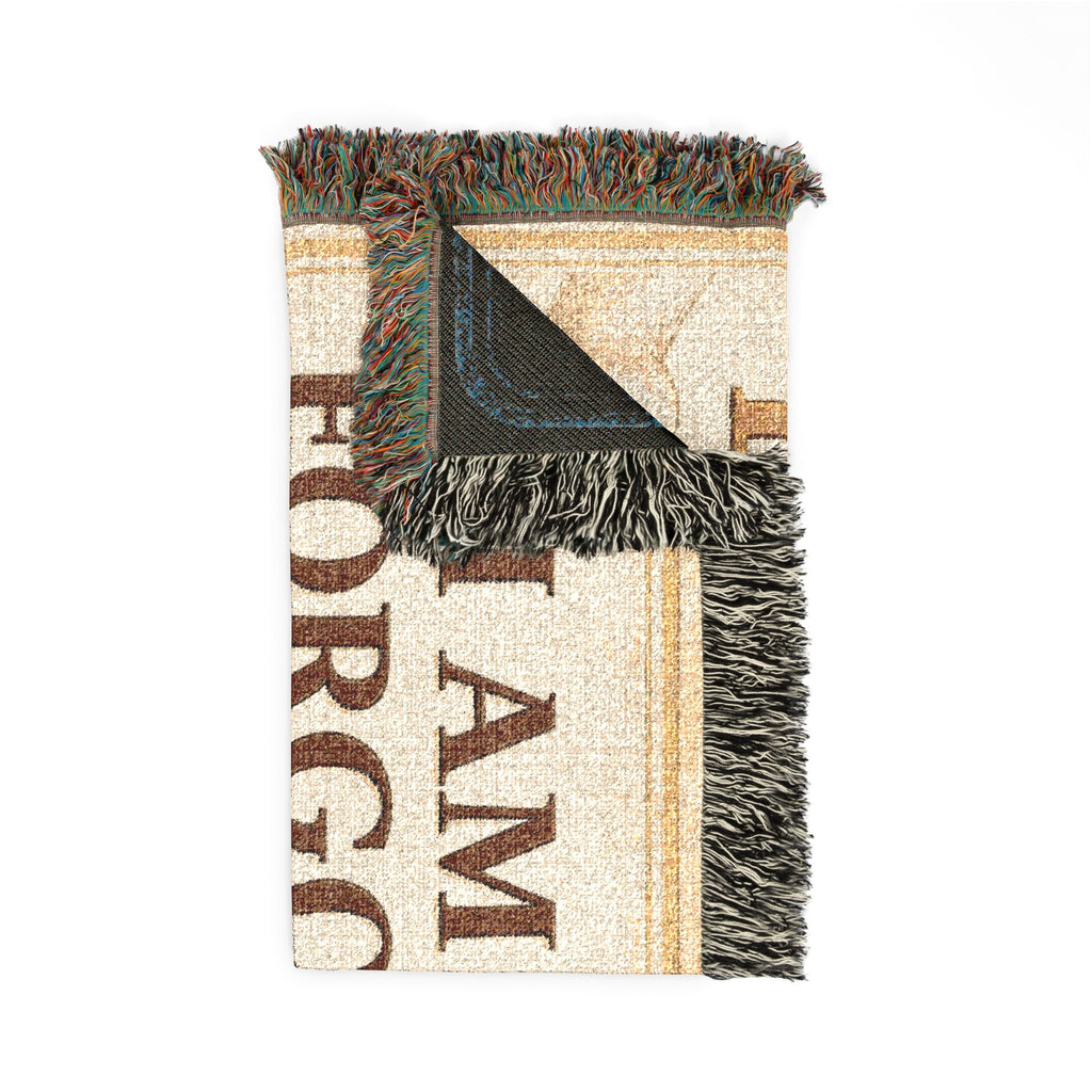 I Am Not Forgotten, I Am Engraved — Woven Faith Throw