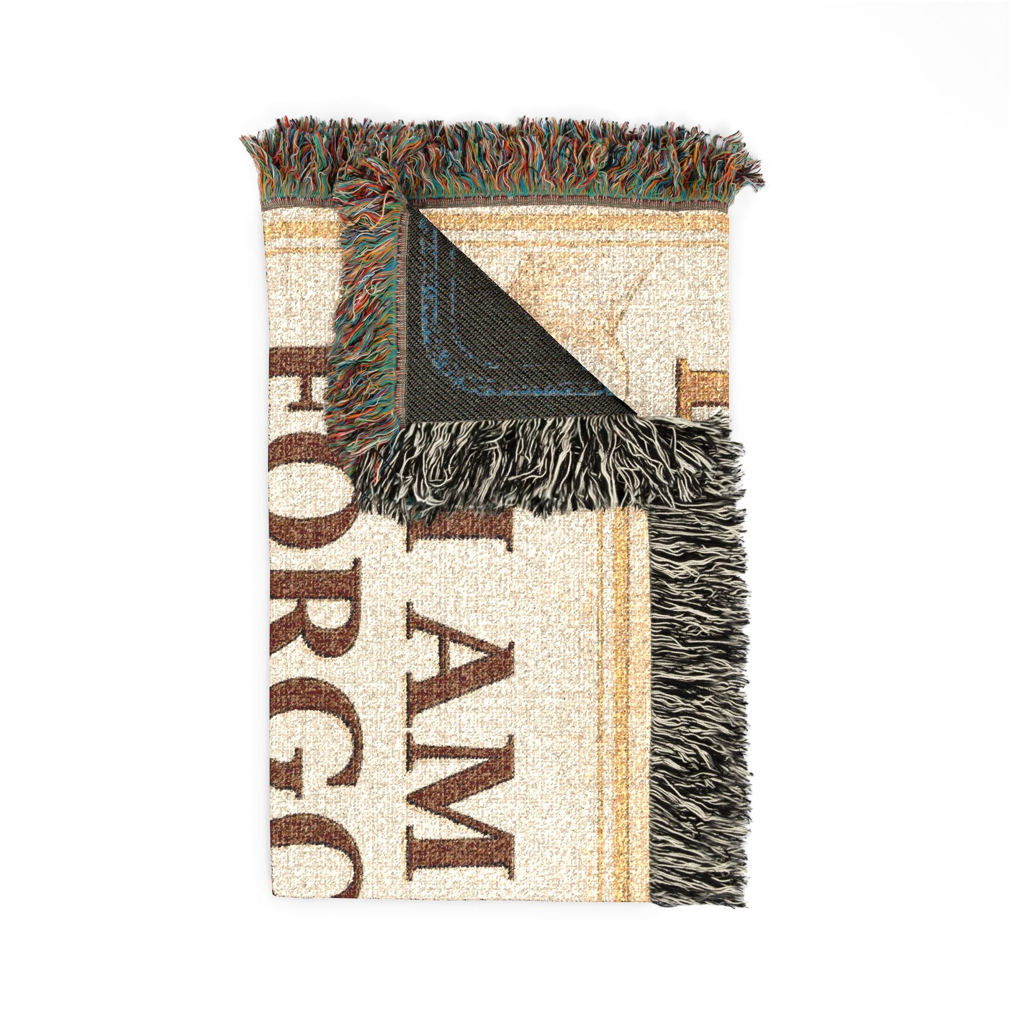 I Am Not Forgotten, I Am Engraved — Woven Faith Throw