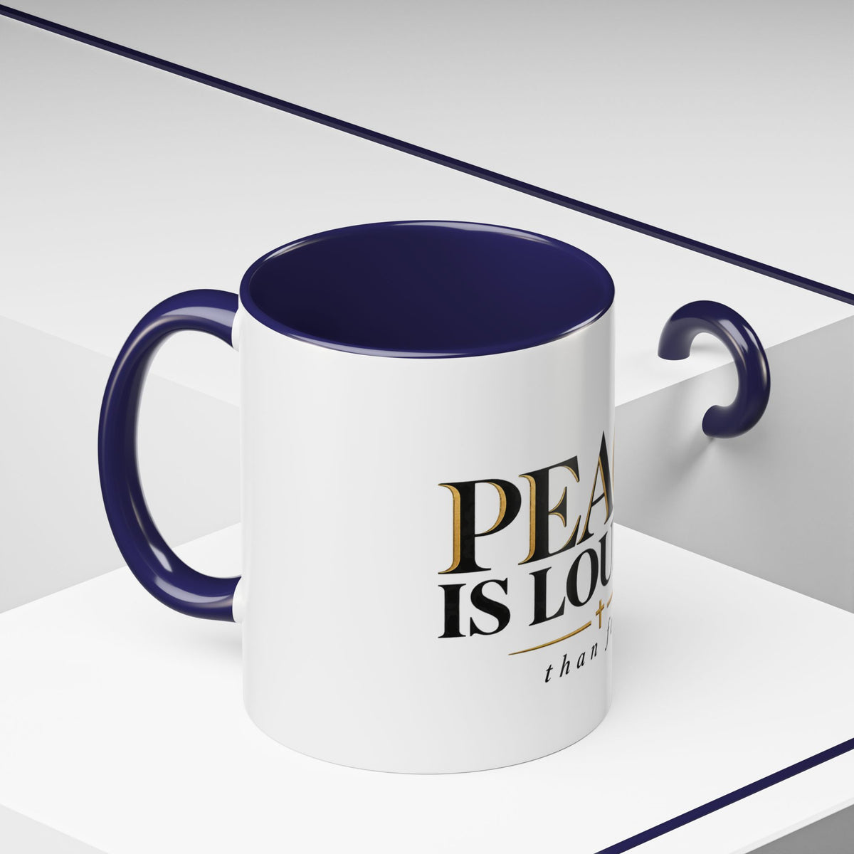 Peace Is Louder Mug