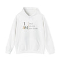 I Am Held Hoodie White "I Am Held" Christian faith hoodie, unisex