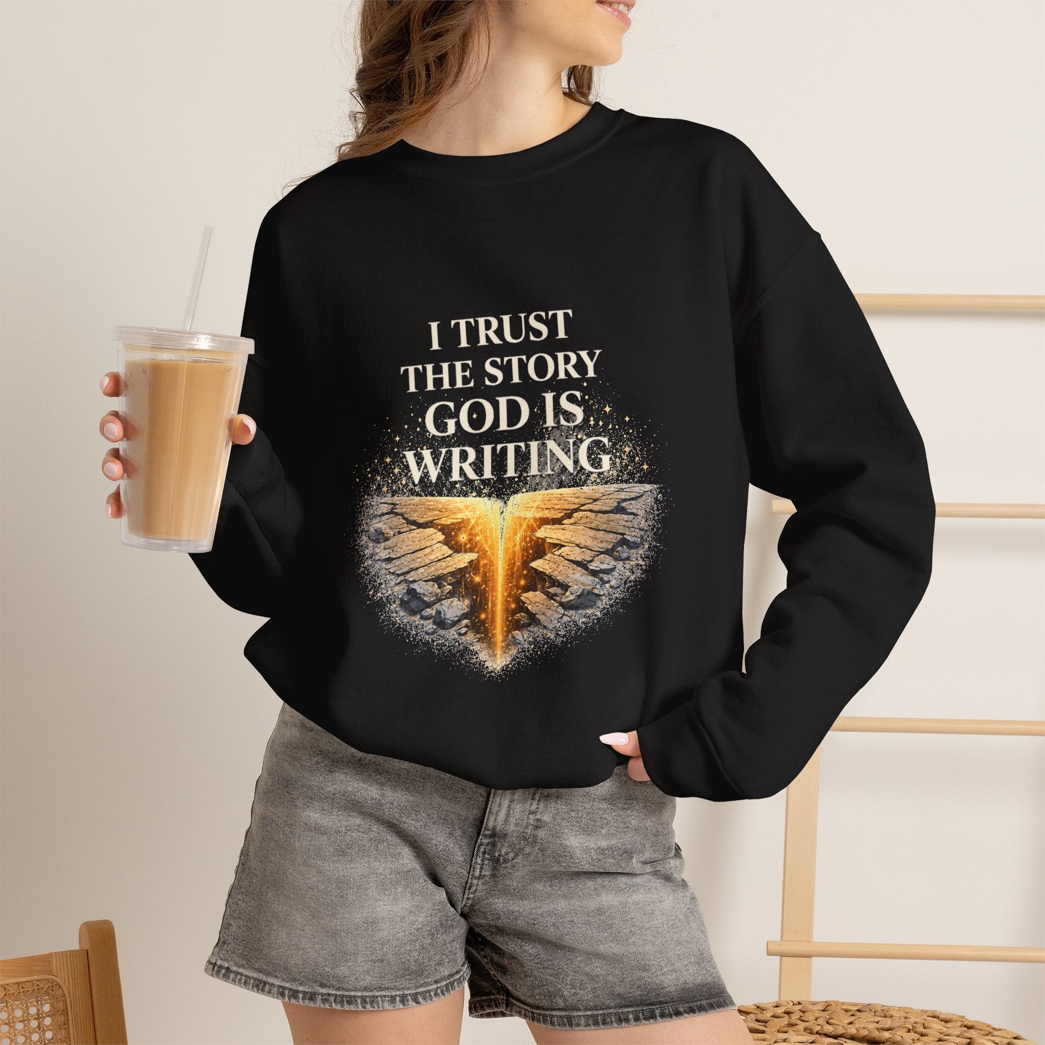 I Trust the Story God Is Writing — Faith Crewneck